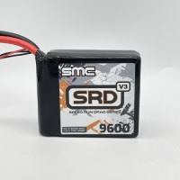 SRD-V3 7.4V-9600mAh-250C Square Softcase Drag Racing pack